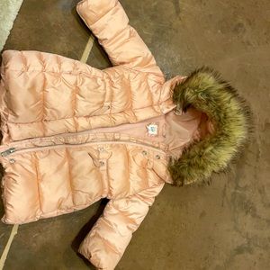 baby coat light pink